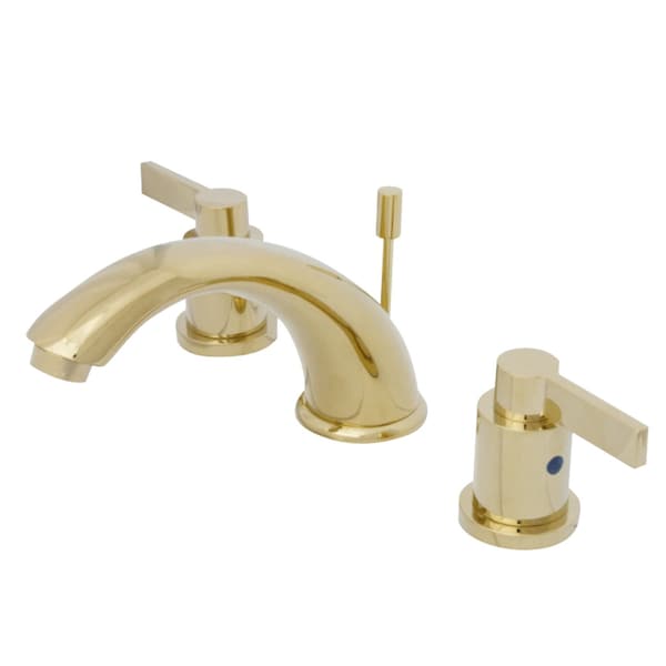 KB8962NDL 8" Widespread Bathroom Faucet, Polished Brass